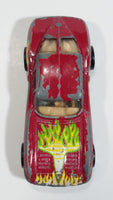 1987 Hot Wheels Split Window '63 Dark Red Die Cast Toy Car Vehicle - Hong Kong