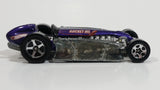 2002 Hot Wheels First Editions Rocket Oil Special Purple Die Cast Toy Car Vehicle