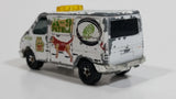 Matchbox 1995 Ford Transit Van White K-9 Patrol Delivery Truck 1/63 Scale Die Cast Toy Car Vehicle