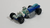 2000 Hot Wheels Tony Hawk Skate Series Rigor Motor Birdhouse Metalflake Blue Die Cast Toy Car Vehicle