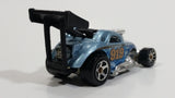2006 Hot Wheels Fiat 500c Metalflake Sky Blue Die Cast Toy Race Car Vehicle