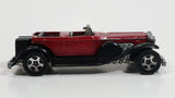 2001 Hot Wheels 1931 Duesenberg Model J ('31 Doozie) Dark Red Die Cast Toy Car Vehicle No. 176