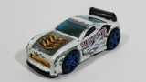 2006 Hot Wheels Crazy Croc Furiosity Albinogator White Die Cast Toy Car Vehicle