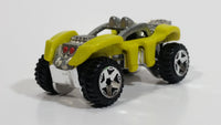 2010 Hot Wheels Spider Rider Yellow Die Cast Toy Car Vehicle