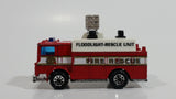 Matchbox Mack Auxiliary Power Truck Flood Light Rescue Unit Fire Truck 1/84 Scale Die Cast Toy Car Vehicle