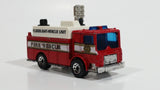 Matchbox Mack Auxiliary Power Truck Flood Light Rescue Unit Fire Truck 1/84 Scale Die Cast Toy Car Vehicle