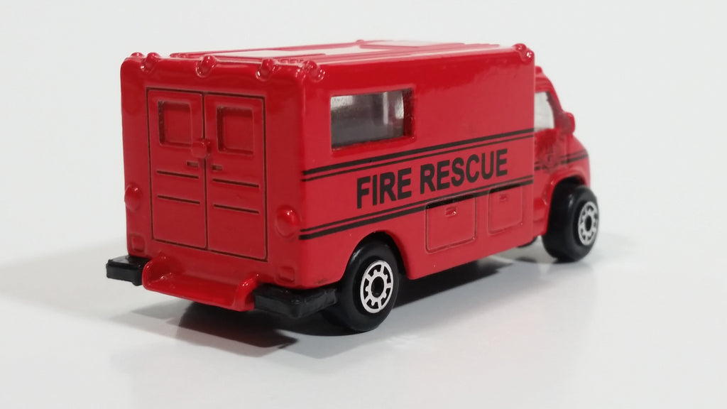 Maisto Ambulance Fire Rescue Red Die Cast Toy Emergency Response Rescu ...