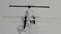 Maisto Police Cops White Helicopter Die Cast Toy Aircraft Vehicle