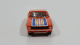 1999 Johnny Lightning NHRA Funny Car Legends Ford Mustang Lew Arrington Orange Die Cast Toy Car Vehicle with Lift Up Body