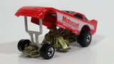 1990 Hot Wheels Probe Funny Car Motorcraft Quality Parts Red Die Cast Toy Car Vehicle with Lift Up Body