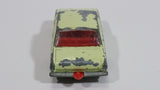 Vintage 1965 Lesney Matchbox Series Ford Corsair No. 45 Light Yellow Die Cast Toy Car Vehicle