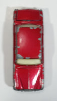 Vintage Lesney Products Matchbox Rolls Royce Silver Shadow Red No. 24 Die Cast Toy Car Vehicle with Opening Trunk