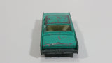 Vintage 1964 Lesney Matchbox Series Lincoln Continental No. 31 Green Die Cast Toy Car Vehicle with Opening Trunk