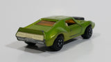 Vintage 1972 Lesney Matchbox Superfast AMX Javelin No. 9 Metallic Green Die Cast Toy Car Vehicle with Opening Doors
