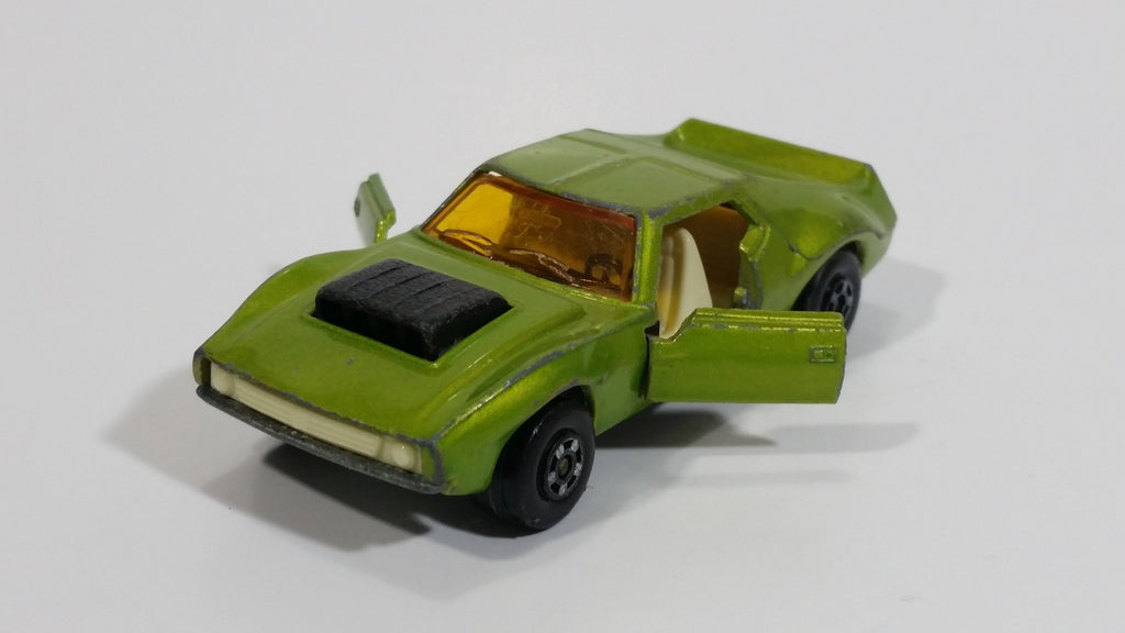 Matchbox Superfast N°9 – AMX JAVELIN – Échelle 1/64, Couleur Verte, 1972