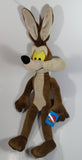 Ganz Warner Bros. Looney Tunes Wile E. Coyote Stuffed Animal Plush Plushy with Tags 22" Tall