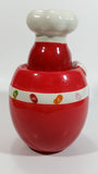 2006 Mr. Jelly Belly "The Original Gourmet Jelly Bean" Red Ceramic Candy Jar