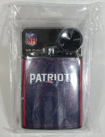 2017 NFL New England Patriots Football Team Plastic 7 oz. Hip Flask Sports Collectible New in Package
