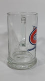 NHL Ice Hockey Montreal Canadiens Sports Team "Canadiens de Montreal" 5 1/2" Tall Glass Beer Mug Sports Collectible