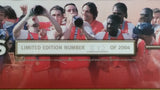 2004 The Untouchables Limited Edition Arsenal Football Soccer Club Framed Team Collage #372 of 2004 Sports Collectible 13 1/2" x 17 1/2"