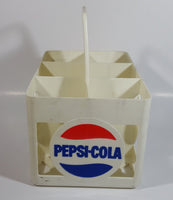 Vintage Pepsi-Cola 4.5L 6 x 750mL White Plastic Bottle Holder Carrying Case