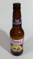 Coors Light The Official Beer Of Halloween 8 3/4" Tall Amber Glass Beer Bottle