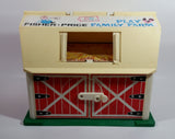 Vintage 1967 Fisher Price Toy Family Farm Moo Barn #915 Plastic Toy Barn - No longer Moos