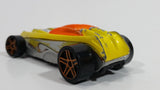 2007 Hot Wheels All Stars Shredded Yellow Die Cast Toy Race Car Vehicle