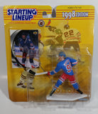 1998 Kenner Starting Lineup NHL Ice Hockey Player Wayne Gretzky New York Rangers Action Figure and Trading Card New in Package