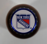 Labatt Blue Pilsner NHL Ice Hockey Stanley Cup Champions New York Rangers 8 3/4" Tall Amber Glass Beer Bottle with Cap
