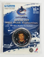 2006 - 07 The Province Time Colonist NHL Ice Hockey Mini Puck Collection Vancouver Canucks Mattias Ohlund New sealed in Package