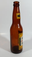 Vintage Lucky Lager Breweries SSB Silver Spring Lager Beer 9" Tall Amber Glass Beer Bottle
