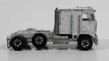 1980 Hot Wheels Workhourse Hiway Hauler Semi Truck Rig "northAmerican" White Die Cast Toy Car Vehicle - Hong Kong