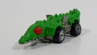 1986 Hot Wheels Speed Demons Fangster Green with Red Eyes Die Cast Toy Creature Car Vehicle - UH Wheels