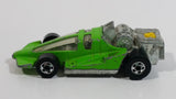1980 Hot Wheels Turbo Wedge Green Die Cast Toy Car Vehicle BW Hong Kong