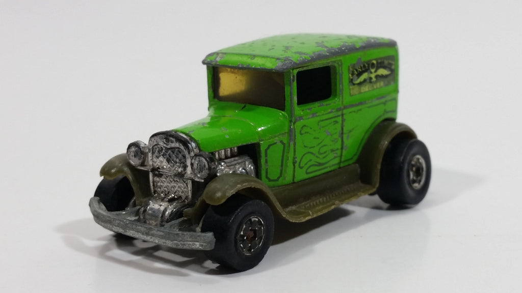 1978 Hot Wheels A-OK 'Early Times Delivery' Light Green Die Cast Toy C ...