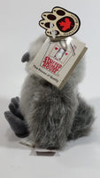 Stuffed Animal House 4 1/2" Tall Maplefoot Grey Owl Babies Plush Cute Toy with Tags