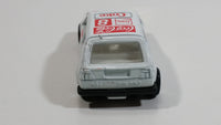 1988 Hartoy Coca Cola Coke Soda Pop VW Volkswagen Golf GTI White Red Die Cast Toy Car Vehicle with Opening Doors