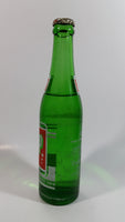 Vintage 1960s 7up Soda Pop 7 Fl. oz Green Glass Beverage Bottle Vancouver, BC Full Never Opened