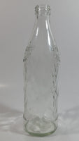 Vintage Pepsi-Cola Soda Pop 16 Fl oz 1 Pint Clear Twist Glass Bottle with Raised Embossed Letters
