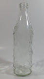 Vintage Pepsi-Cola Soda Pop 16 Fl oz 1 Pint Clear Twist Glass Bottle with Raised Embossed Letters
