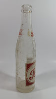 Vintage 1951 Sparkling Pepsi Cola Soda Pop Red and White 10 Fl oz Clear Glass Beverage Bottle Montreal
