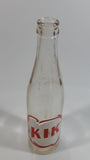 Vintage Rare KIK Cola Coke Cola Soda Pop 10 Fl oz. Clear Glass Bottle