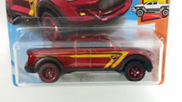 2019 Hot Wheels HW Hot Trucks 2-Tuff Red Die Cast Toy Car Vehicle - New in Package Sealed - Short Card