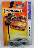 2006 Matchbox Jaguar XK Metalflake Silver Die Cast Toy Car Vehicle - New In Package