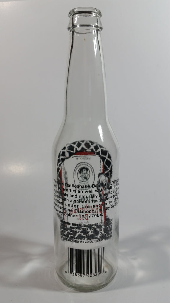 Spoetzl Breweries Rattlesnake Beer 12 Fl. oz Clear Glass Bottle Shiner