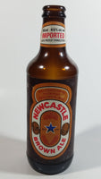 Vintage Tyne Brewery New Castle Brown Ale Beer 355mL Brown Amber Glass Bottle With Paper Label