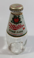 Vintage Miller High Life Beer "The Champagne of Beers" 7 Fl. oz Clear Glass Bottle with Cap