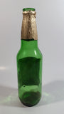 Vintage Cerveceria Moctezuma Superior Imported Beer 350mL Green Glass Bottle with Paper Labels Mexico