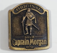 Original Captain Morgan Rum Rhum "And The Legend Lives On" Metal Belt Buckle